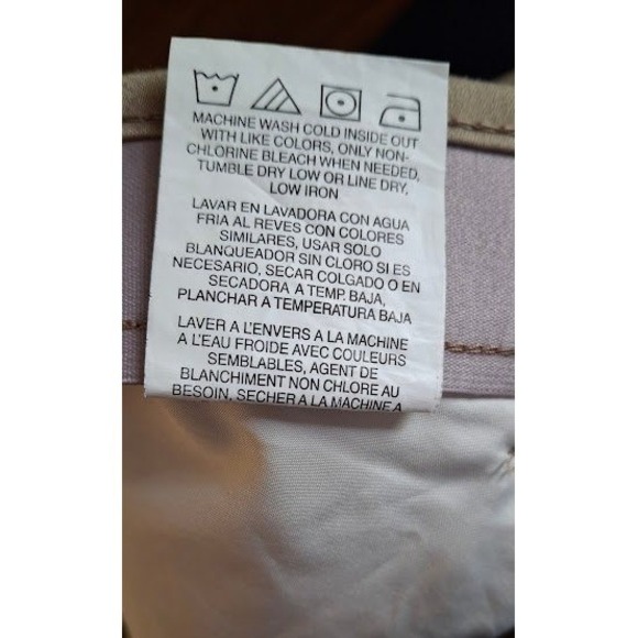 Lee Flex Motion Regular Fit Straight Leg Pants Flax Tan 12 Short 4634178 - Picture 4 of 5